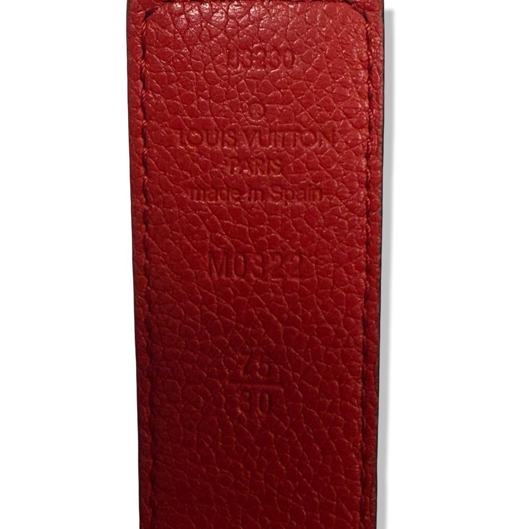 ルイヴィトン モノグラム サンチュール イニシアル リバーシブル ベルト