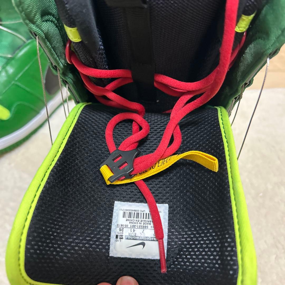 Nike スノーボードブーツ グリーン/イエロー