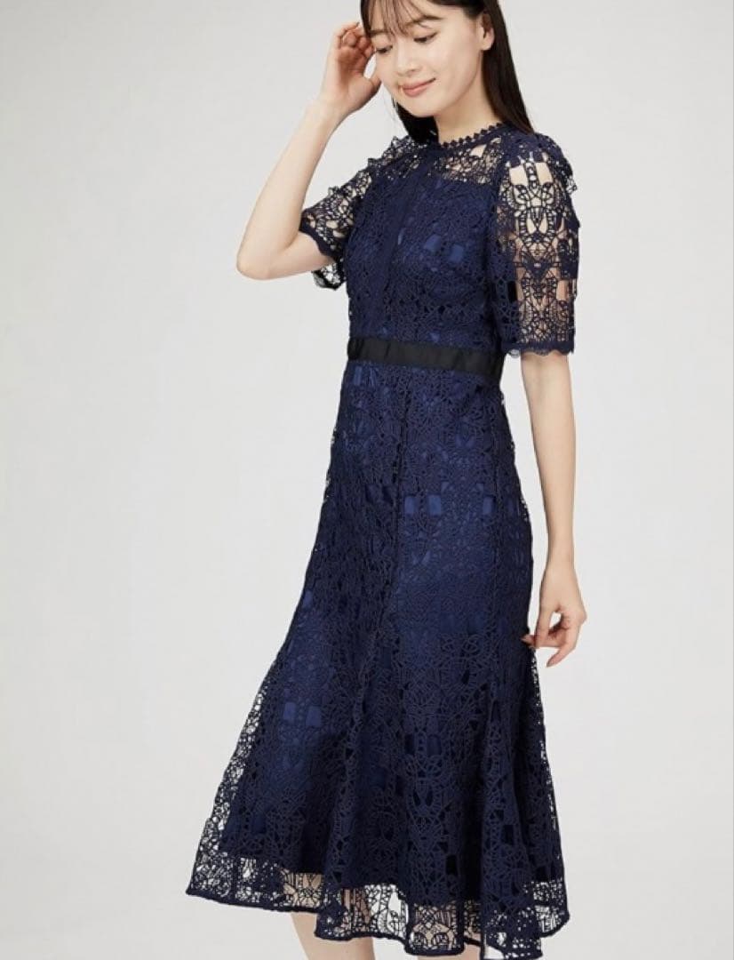 美品CELFORDセルフォードレースマーメイドワンピース佳子様佳子さま石原さとみ