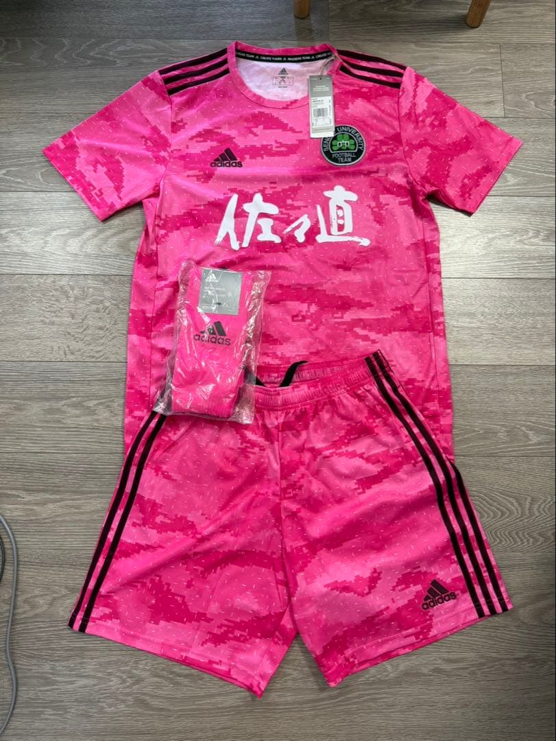 新品タグ付き　仙台大学サッカー部ユニフォーム フルセット