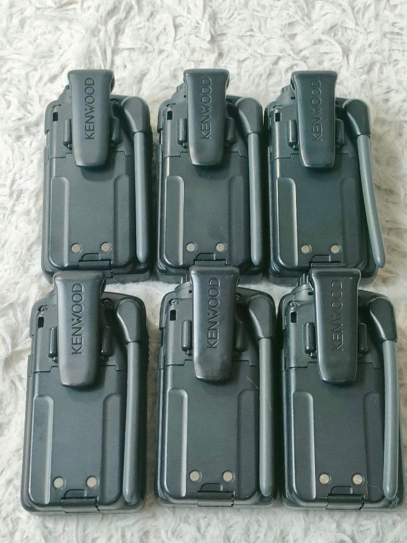 値段交渉専用　KENWOOD　特定小電力 UBZ-LS20　本体　6台セット