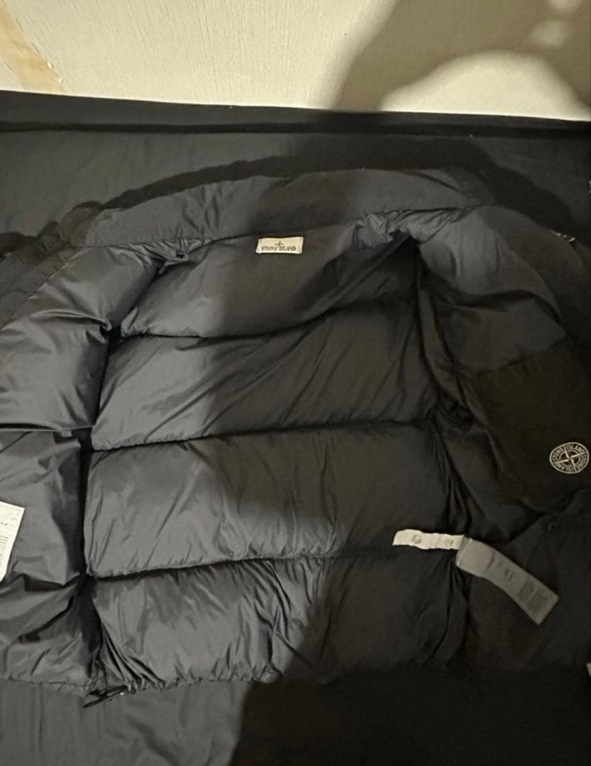 Stone  ブラック ダウンジャケット