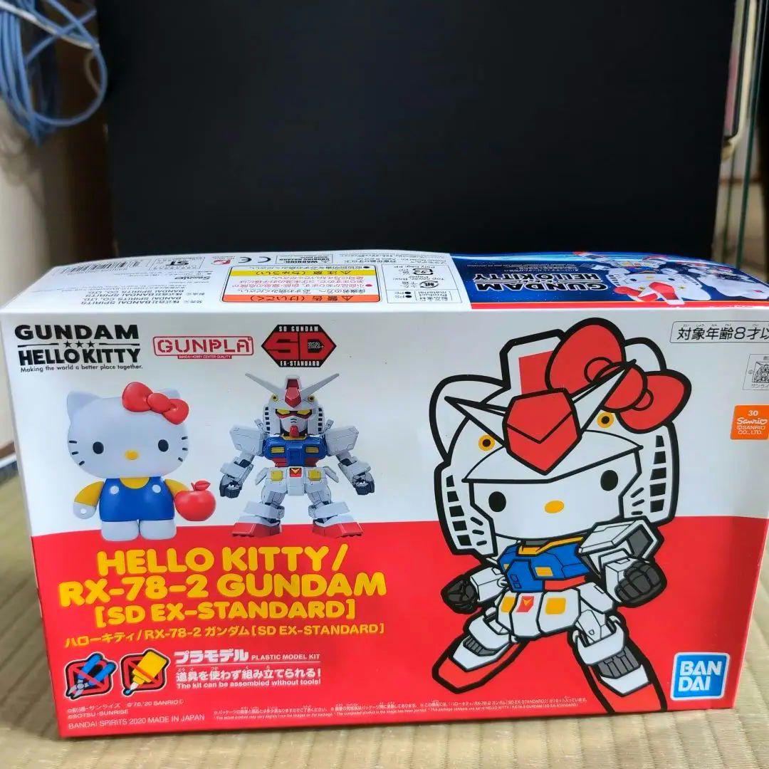hello kitty rx78-2 gundam　新品未開封