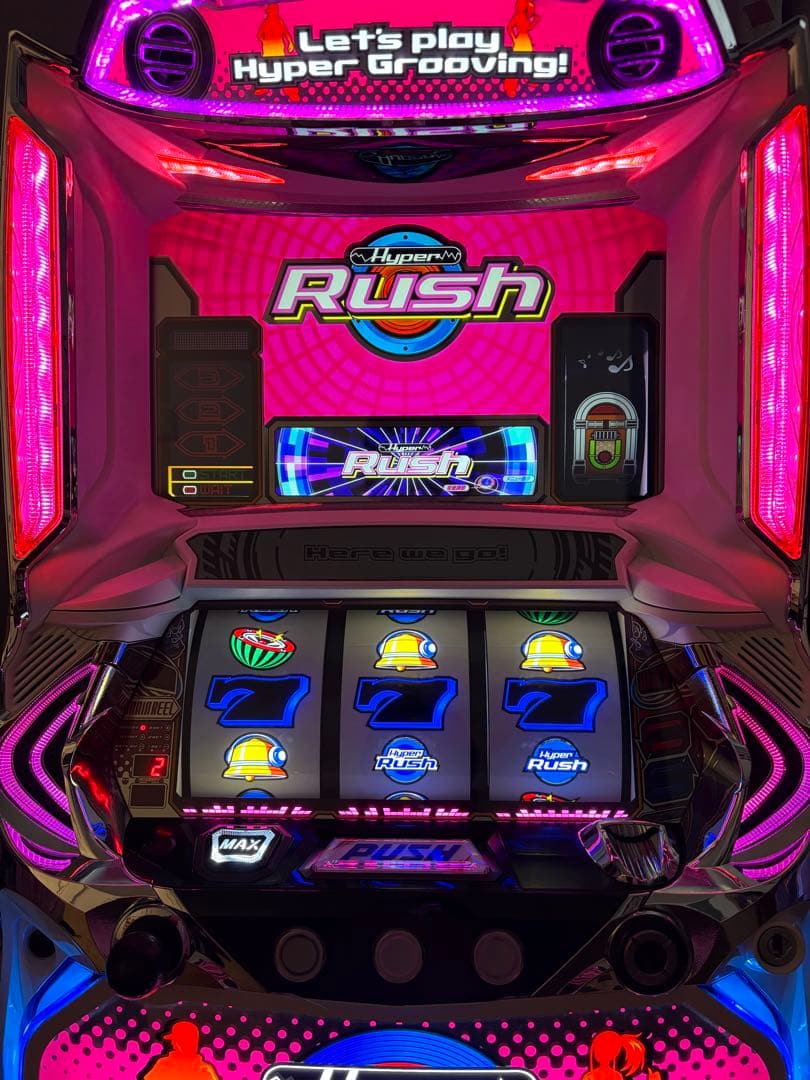 Hyper Rush 実機【機種別ハーネス付属】