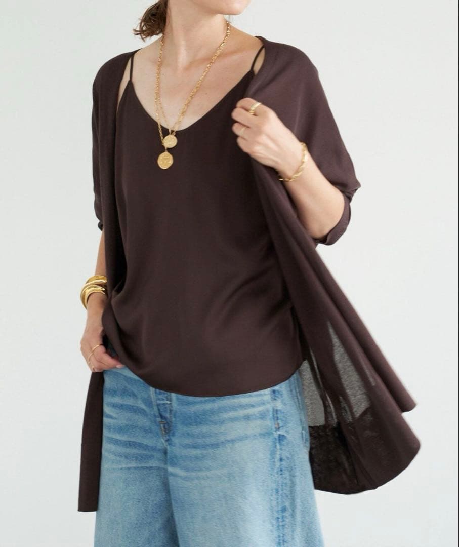 Deuxieme Classe/shake code ショートカーディガン