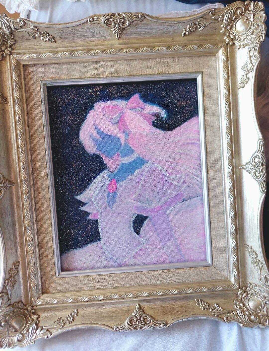 油絵 絵画 原画  『円環の理』 アルティメットまどか