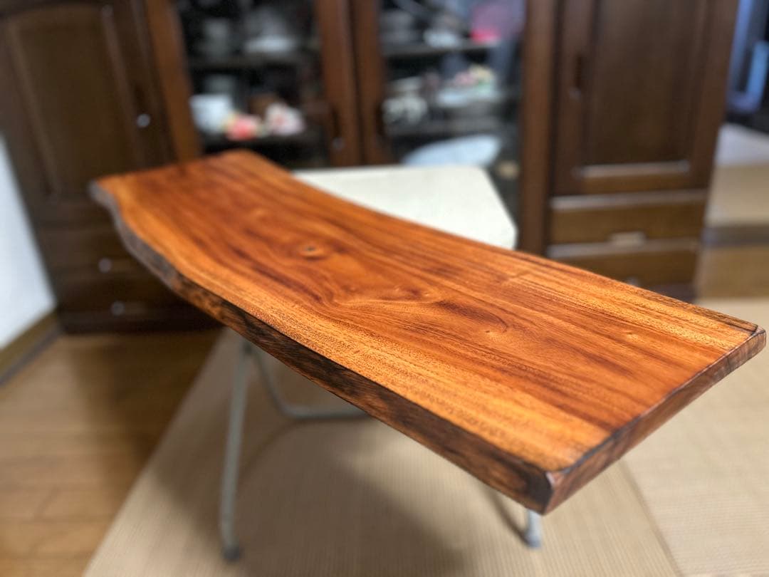 オーダー看板　木製看板　マホガニー　開店祝い　営業中　店舗　店頭