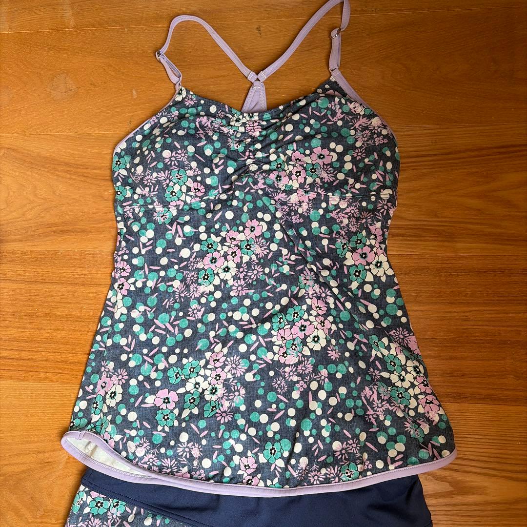 【Chacott チャコット】ヨガウェア フレアパンツ　タンクトップセット　花柄