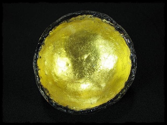 田中 篁秋 可忘茶 かぼちゃ 茶入 茶道具 e139