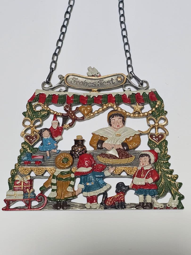 KUHN社/キューン社 クリスマス 壁飾り★ドイツ製 ZINN 錫