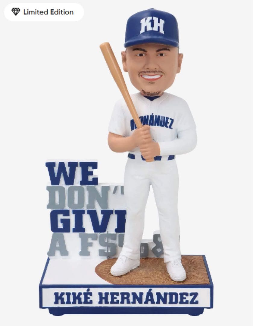 キケ・ヘルナンデス We Don’tGive a F$%&! ボブルヘッド