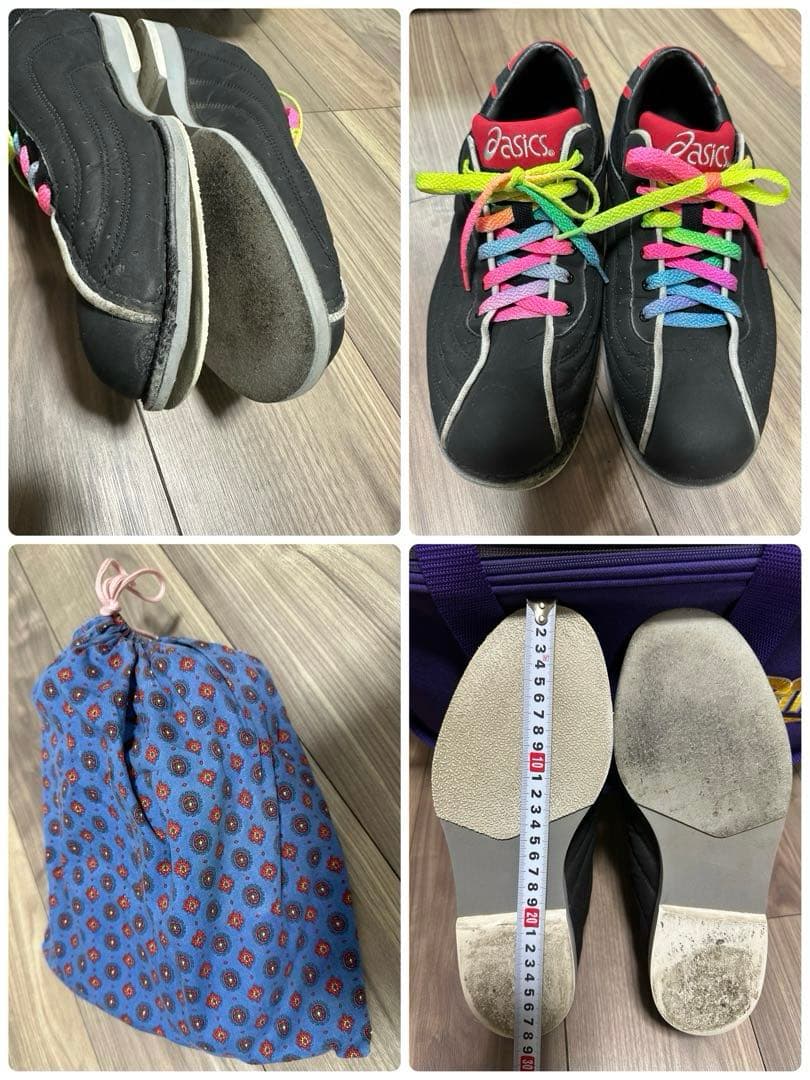 STORM ボウリング キャリーバッグ ボール2個用 コロコロ付き＋靴+小物