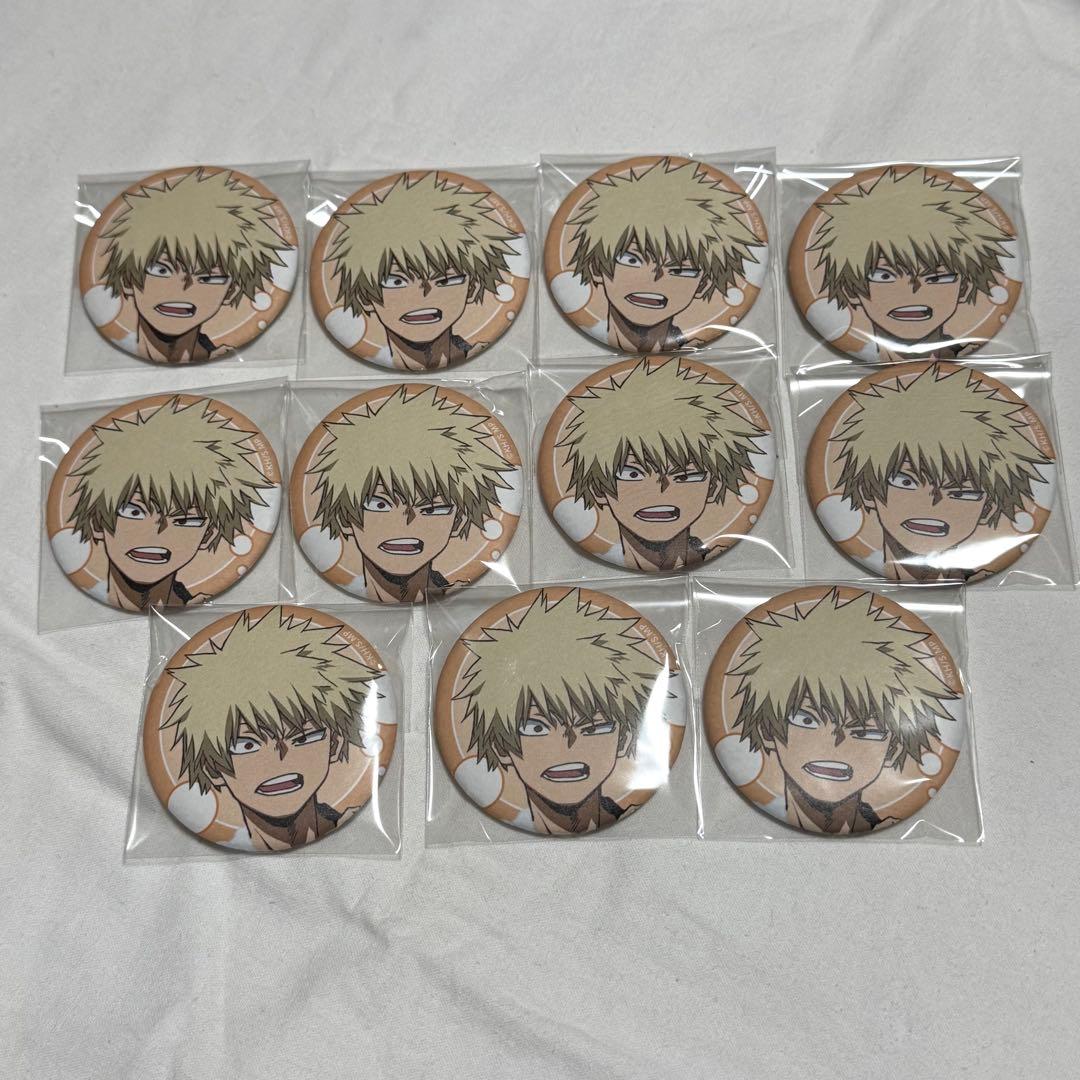 ヒロアカ 爆豪 極楽湯 第1弾 和紙風缶バッジ 缶バッジ まとめ売り