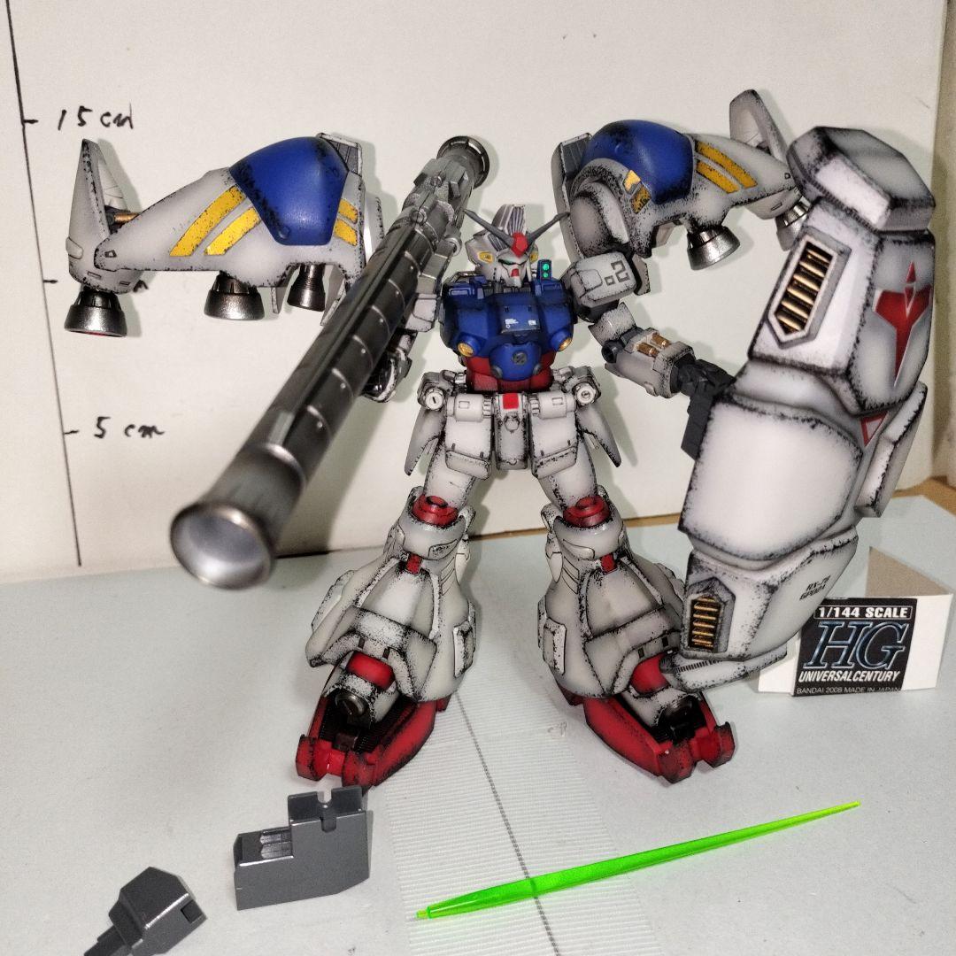 HG 1/144 ガンダム試作2号機 サイサリス 塗装完成品 ガンプラ 0083