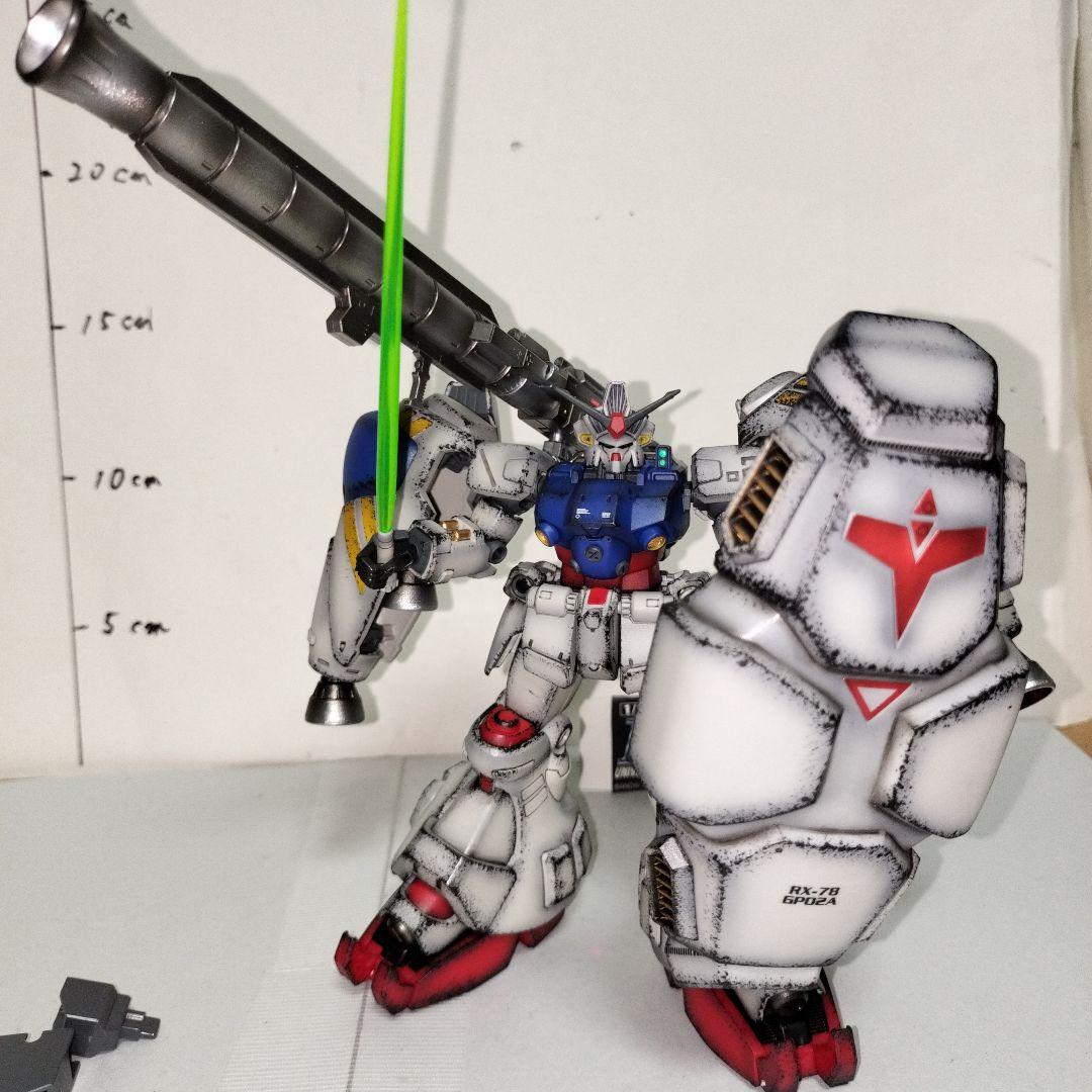 HG 1/144 ガンダム試作2号機 サイサリス 塗装完成品 ガンプラ 0083