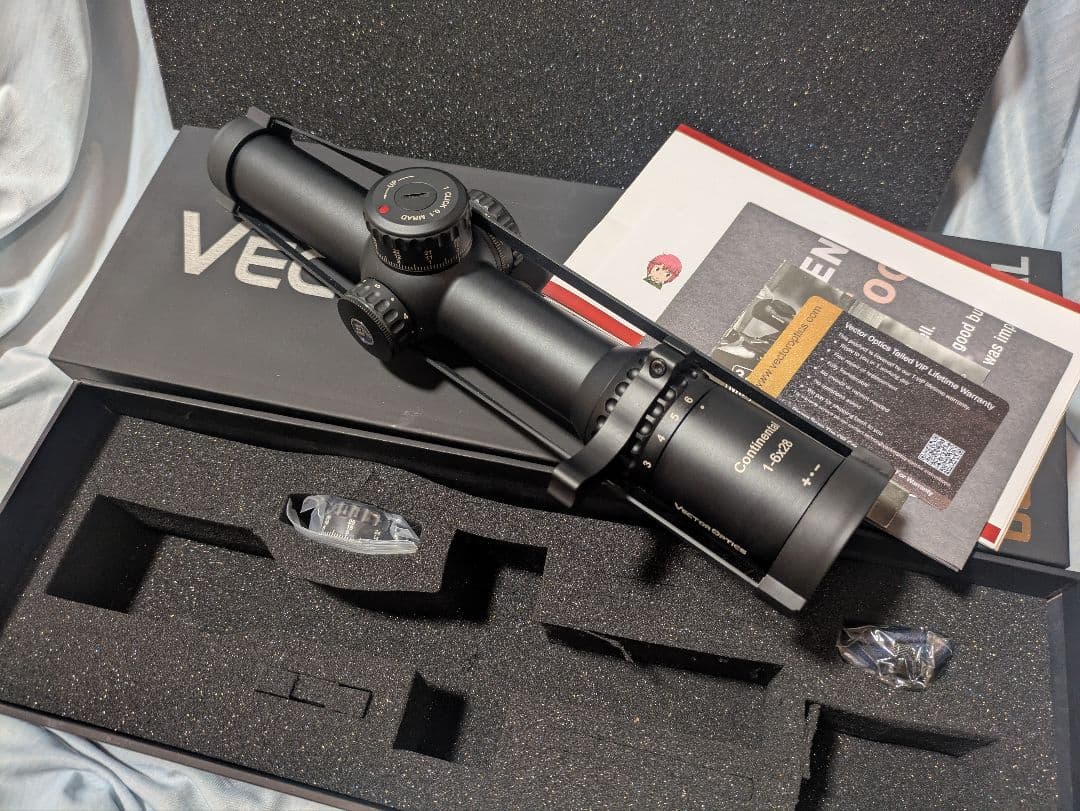 トイガン Vector optics 1-6x28 FFP SCFF-31