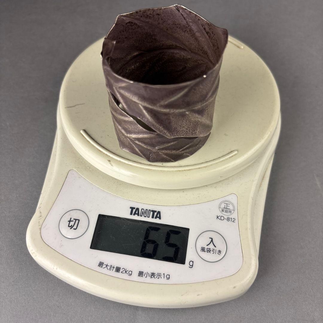 中川浄益　一葉　蓋置　共箱