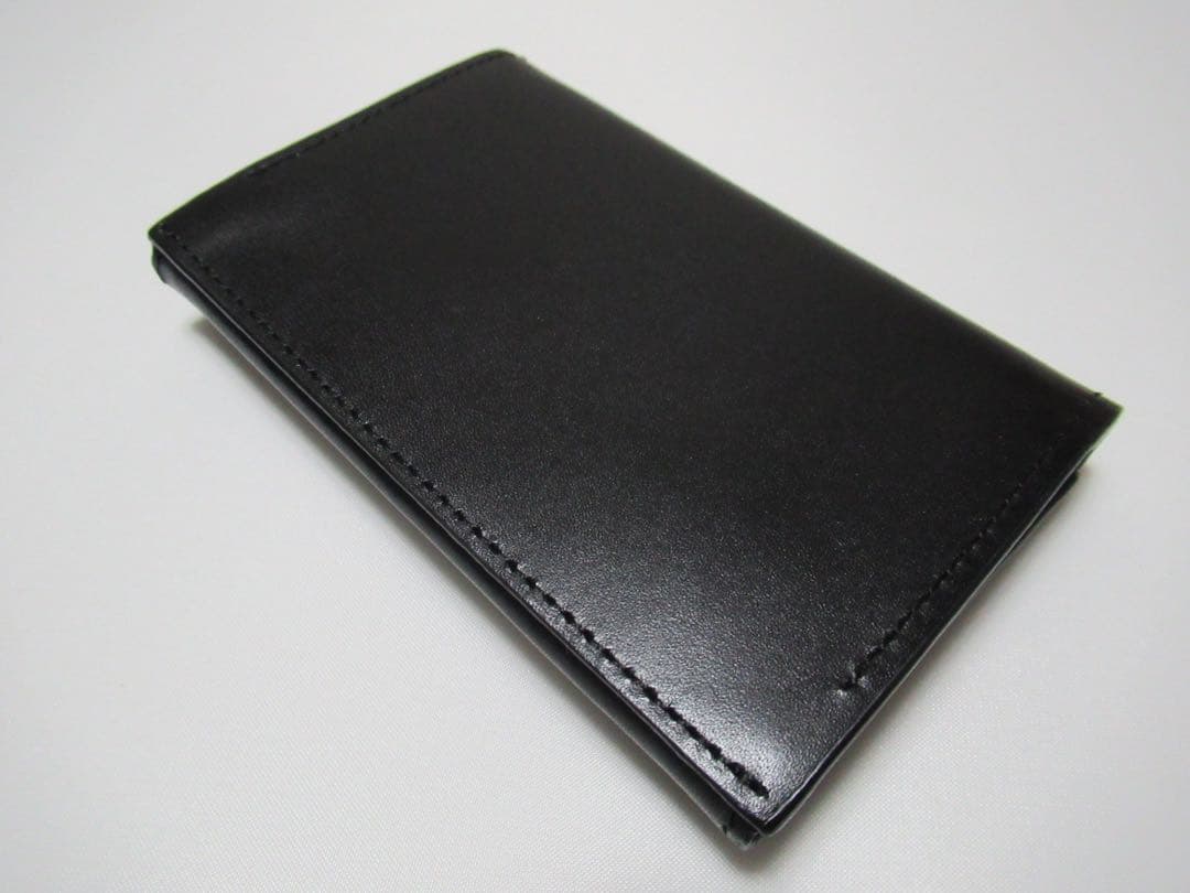 ポールスミス 新品訳あり！マルチストライプポイント牛革名刺入れ カードケース