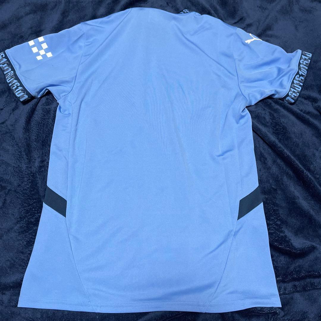 kamo 新品袋入り　マンチェスター・シティ Puma ジャージ ブルー