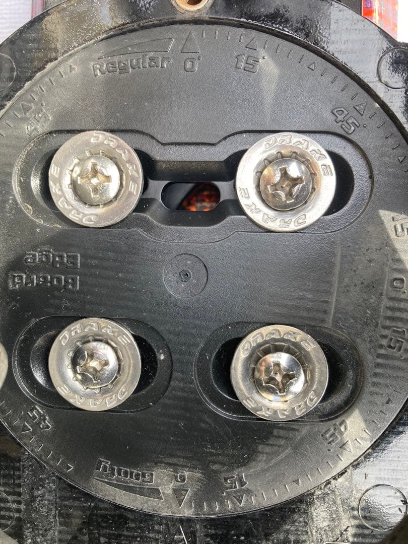 ショート(ファン)スキー　スノーボード　ブーツ用SALOMON×DRAKE 赤