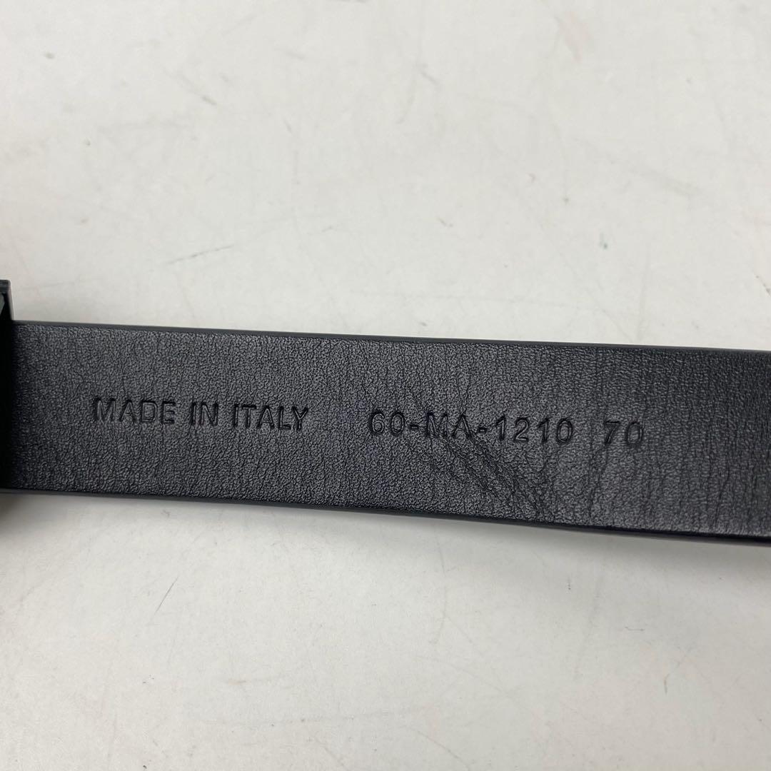 箱付き　Dior ディオール　ベルト CD ロゴ　バックルベルト　レザー　黒