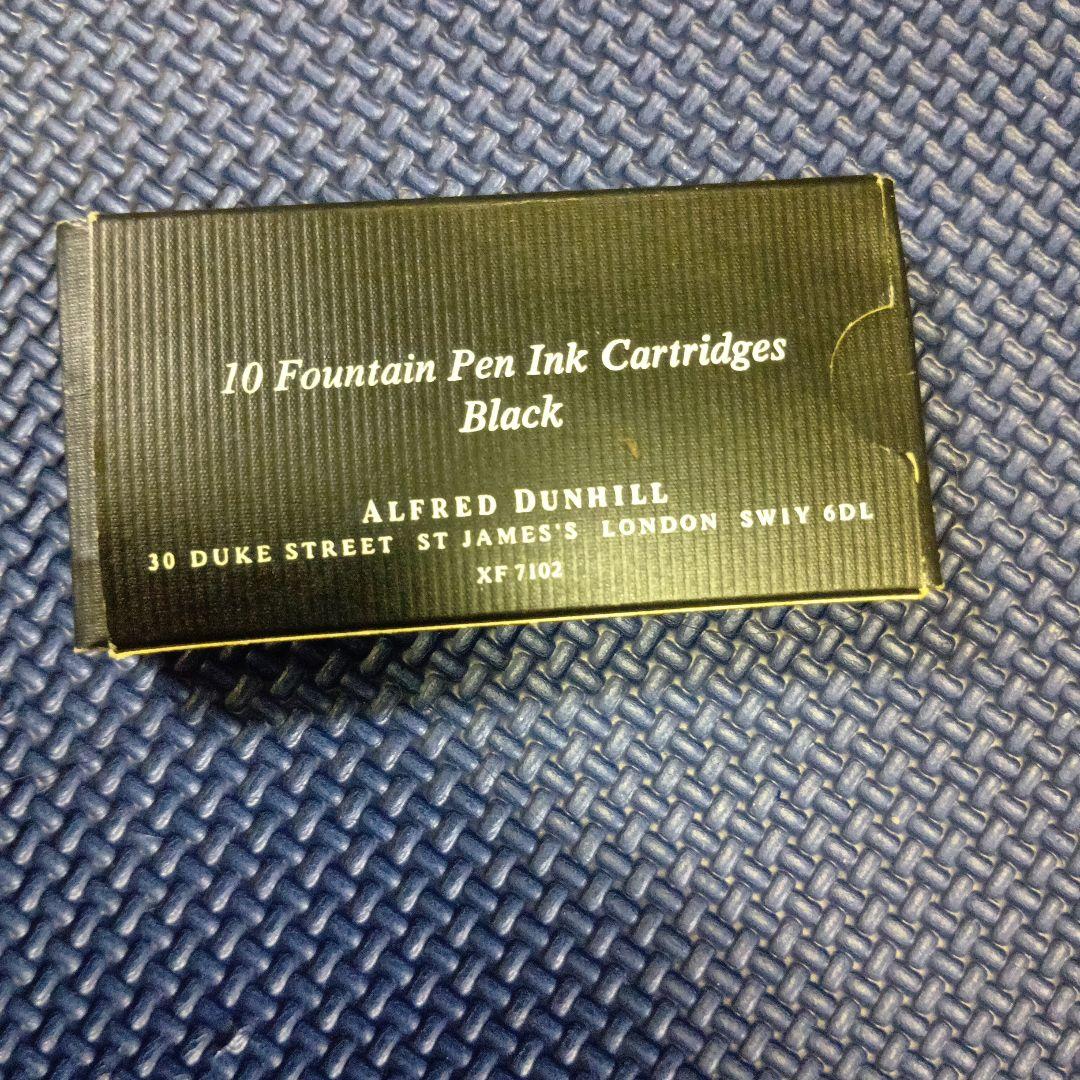 ダンヒル　万年筆　金属軸　ドイツ製　ペン先14金　14K