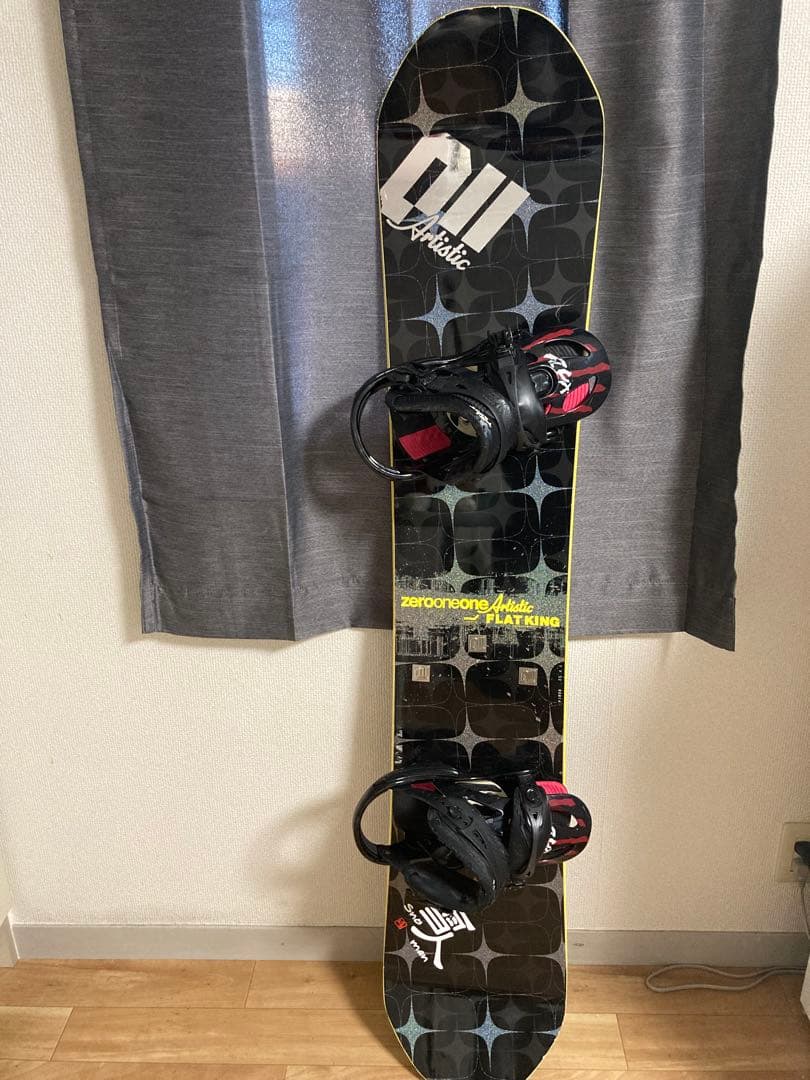 【ビンディング、ケース付】011 artistic FLATKING 152cm