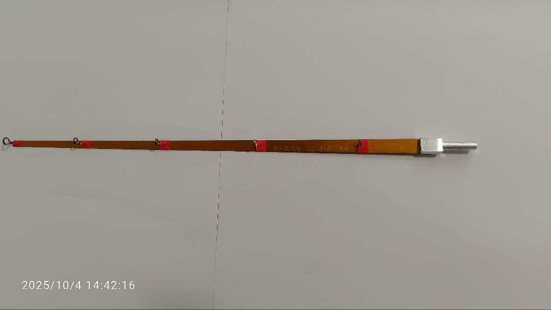 「値下げ」ワカサギ穂先　k−zan　LL　240mm 5∶5　0.4