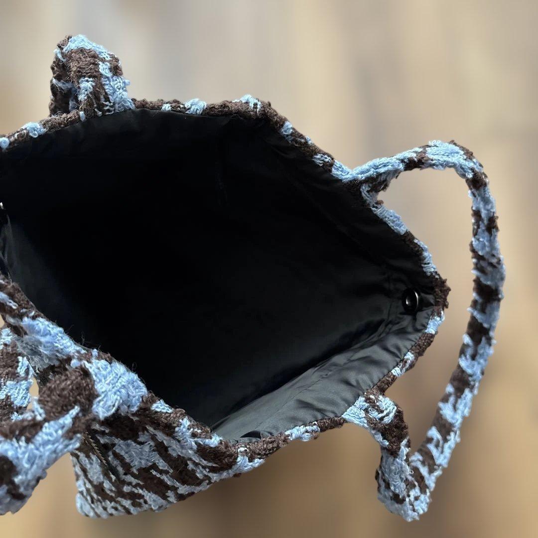 CHANELツイードトートバッグ