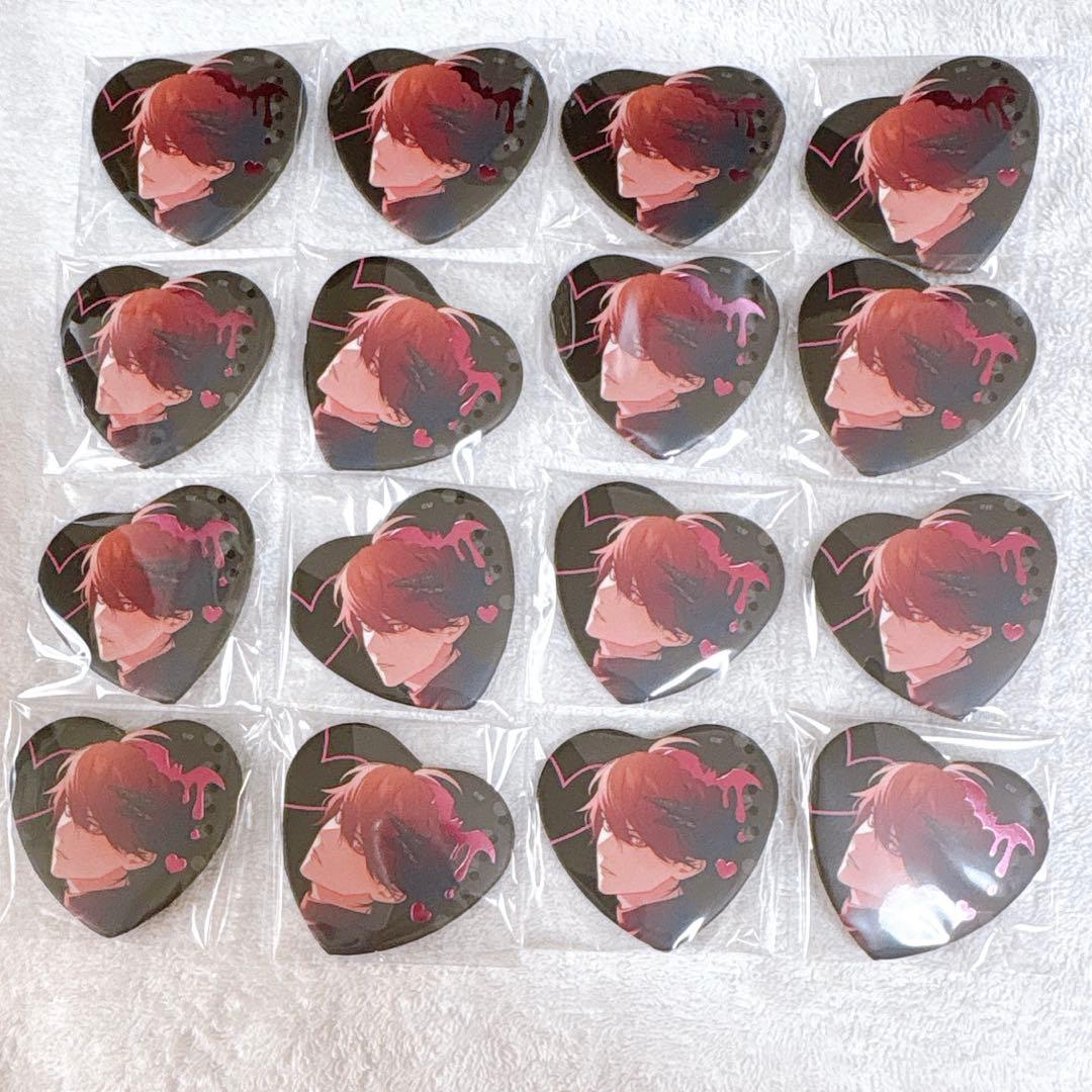 オトメイトマーケット オトふゆ 缶バッジ オランピアソワレ 朱砂