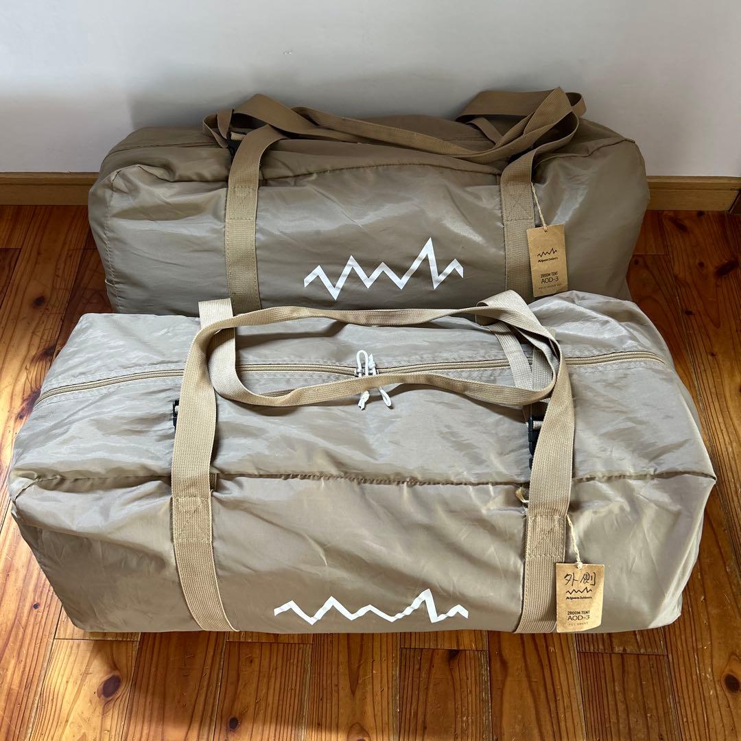 アルペンアウトドアーズ 　AOD3 2ルームテント