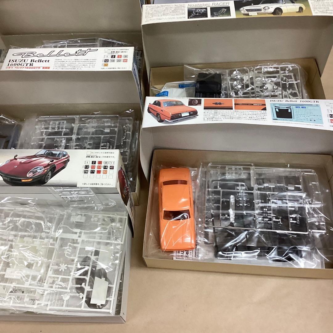 フジミ模型 1/24スケール 旧車・名車プラモ 10点セット 未組立品