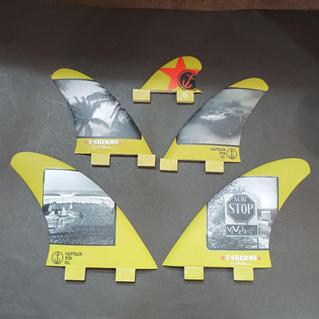 新品 5Fin CAPTAIN FIN STEVE SHERMAN FCS