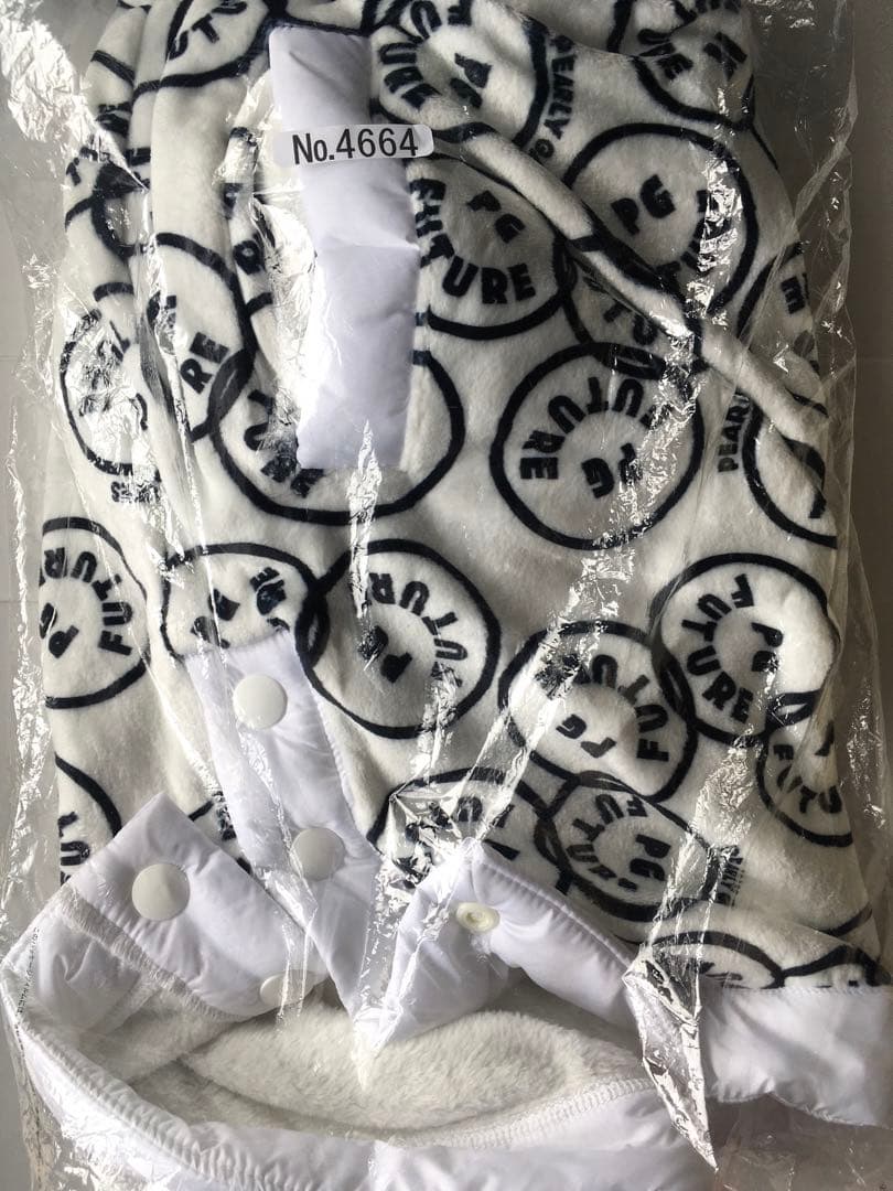 【PEARLY GATES】秋冬防寒NICO柄 ベロアボンバー スカート・0番S