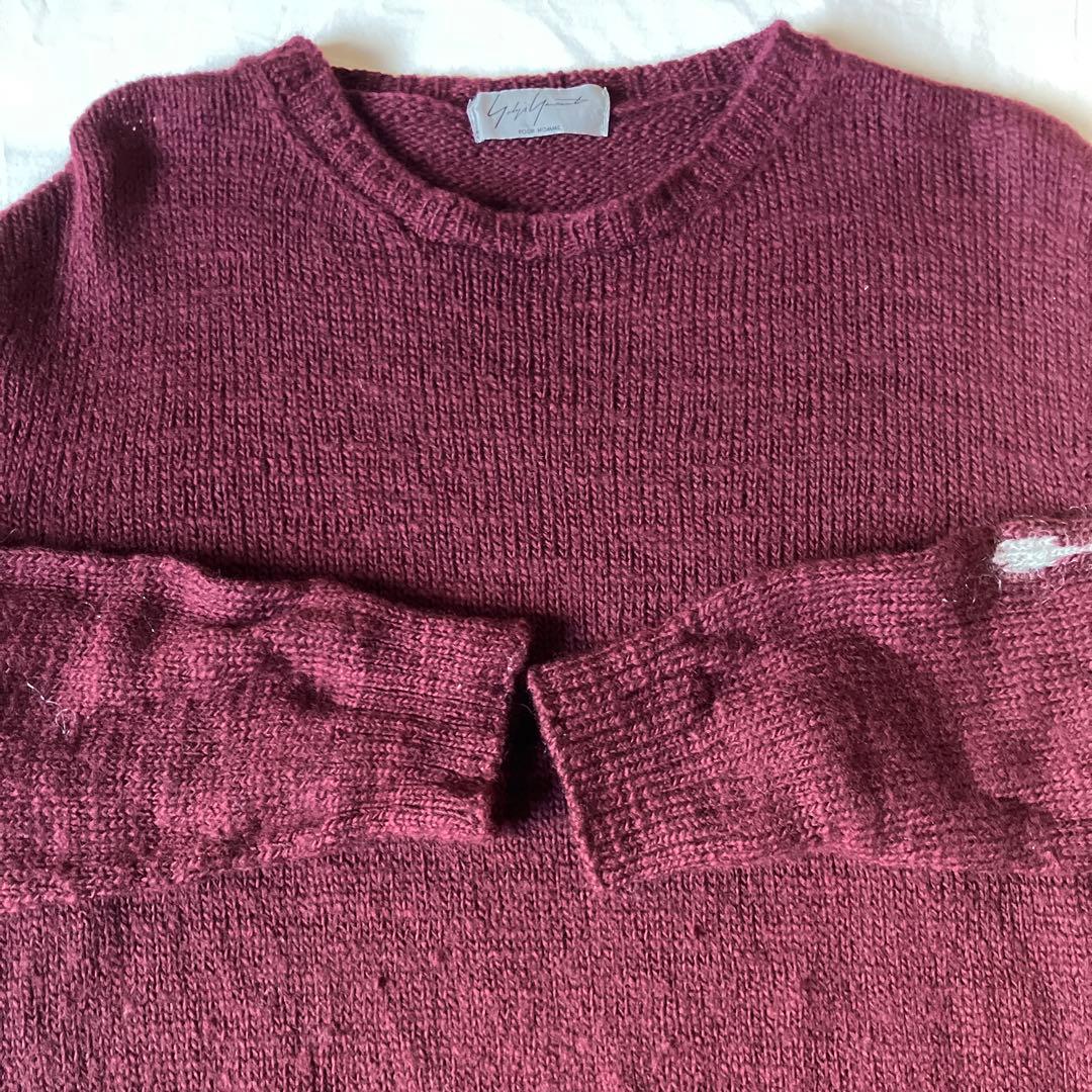 Yohji Yamamoto POUR HOMME スノーフレーク セーター