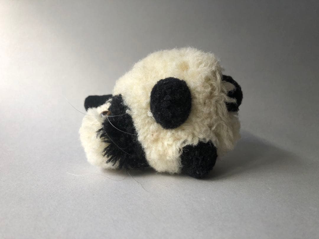 Steiff 　ポンポンウサギ白黒　大