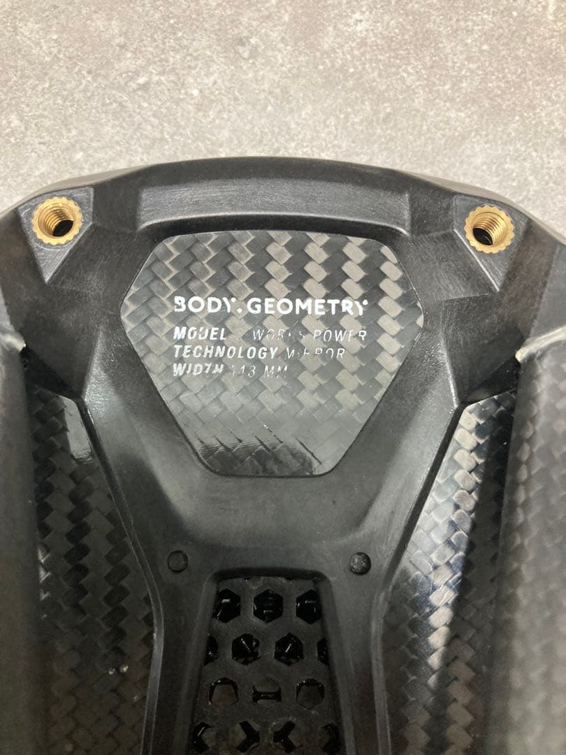 美品 S-WORKS POWER WITH MIRROR SADDLE 143㎜