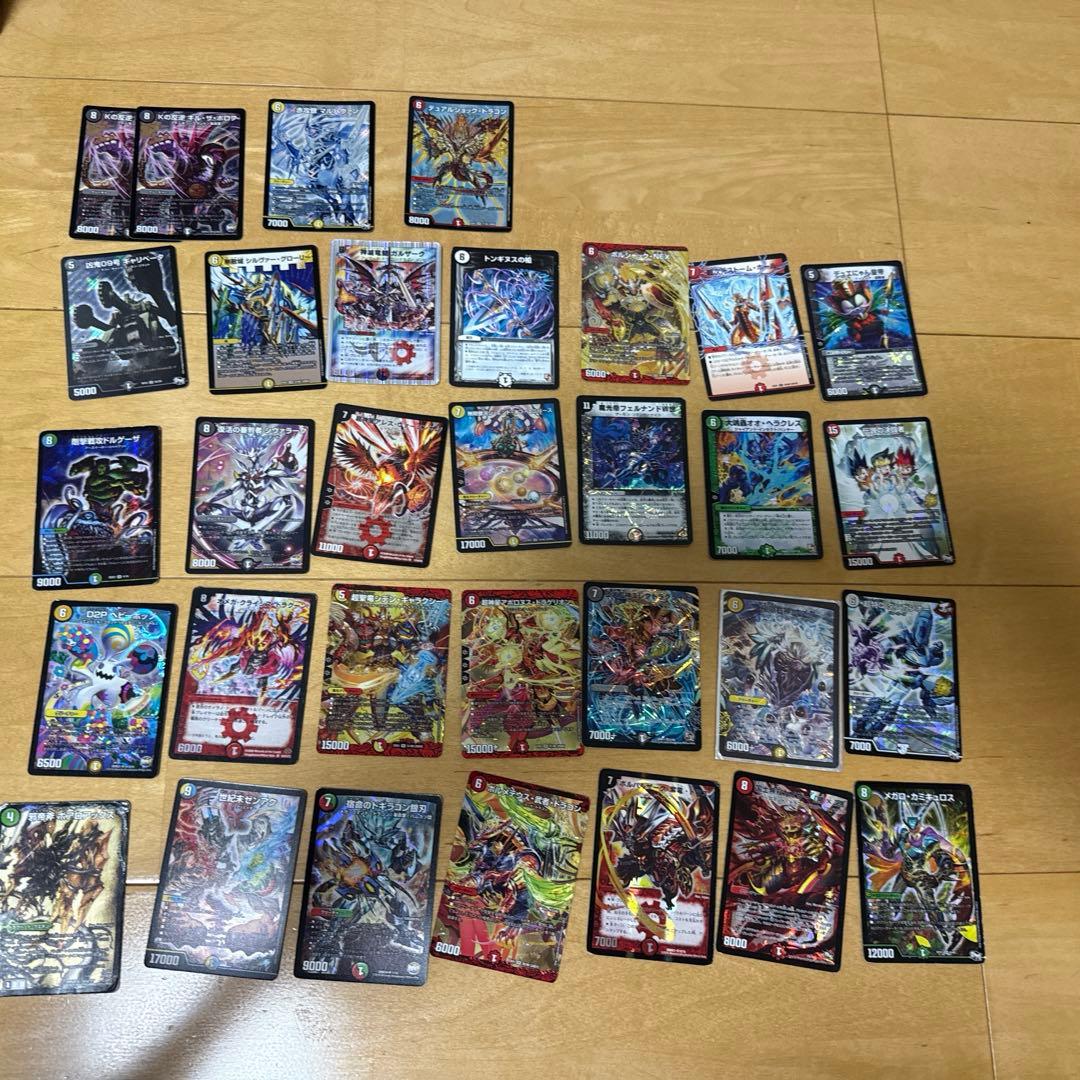 デュエマカードと鬼丸ヘッドカードプロテクト付き