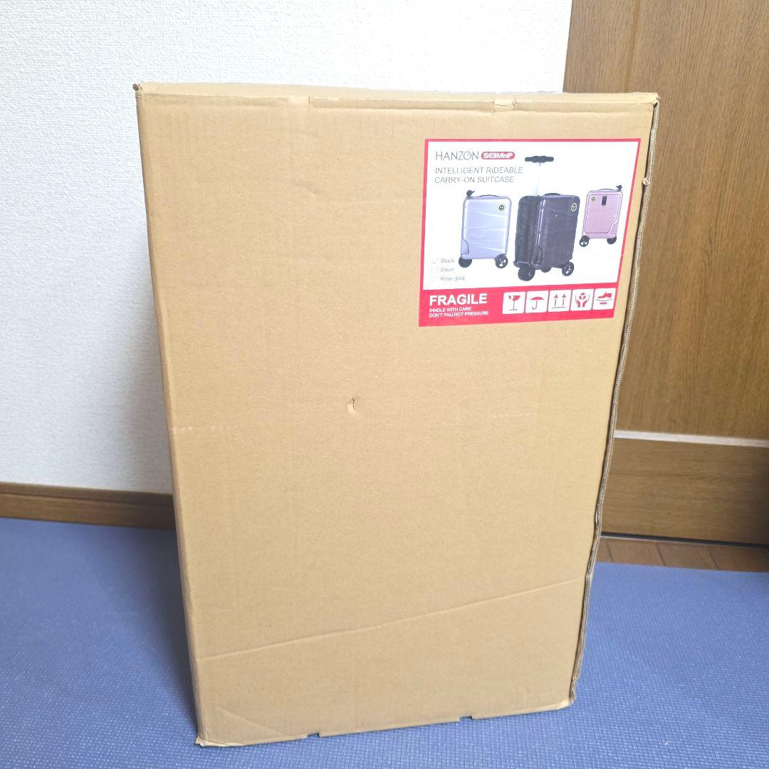 【483】　HANZON　乗れる　電源 スーツケース キャリーケース　❗未使用品