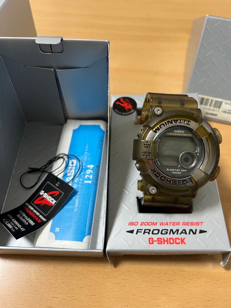 時計 G-SHOCK FROGMAN DW8200