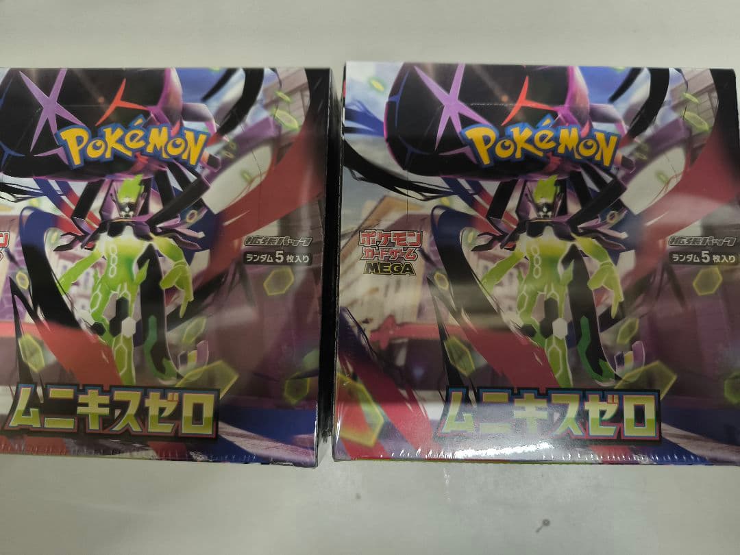 ポケモンカードゲーム ムニキスゼロ 4BOX シュリンク付き 未開封品