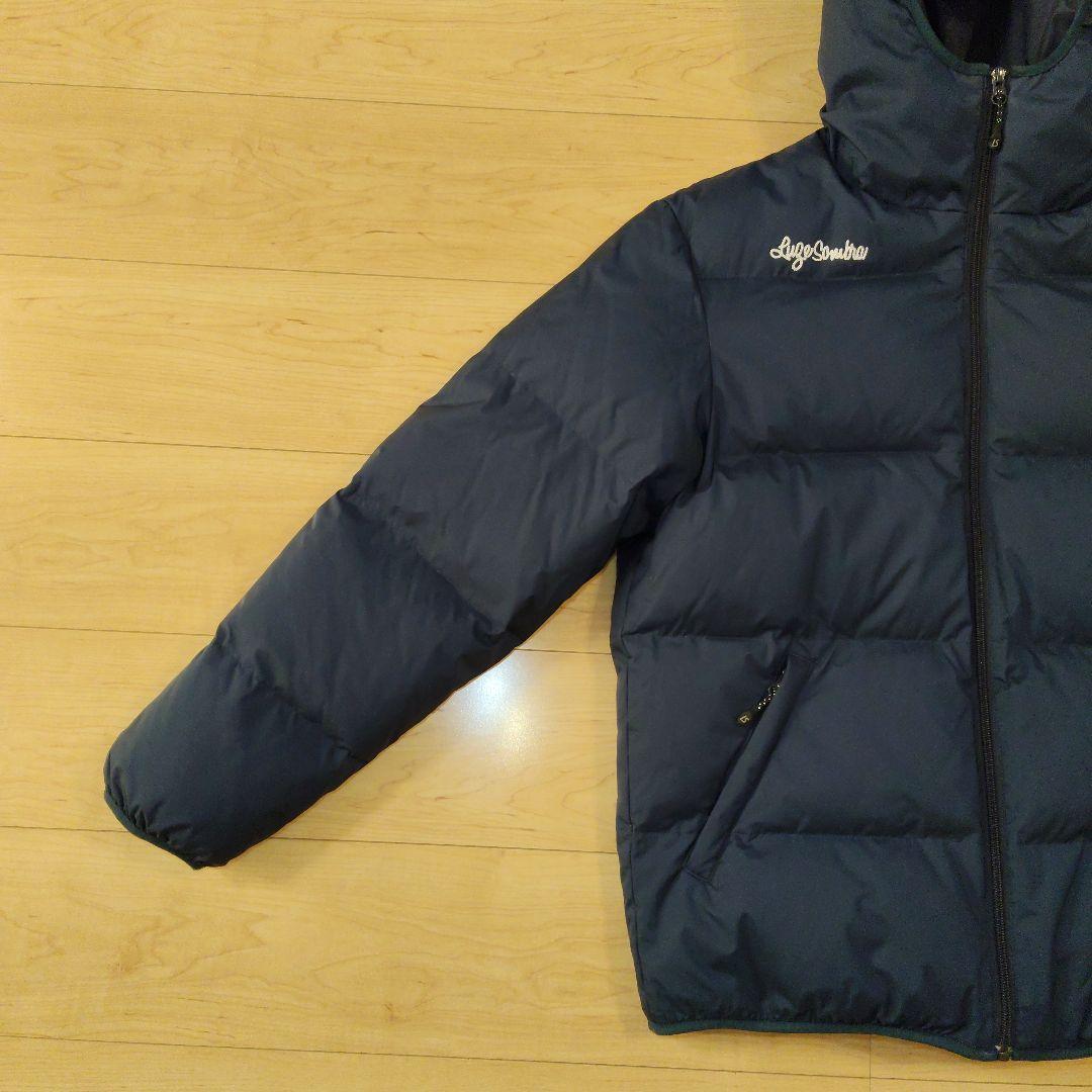 Lサイズ 美品【ルースイソンブラ】中綿フード付 ダウンジャケット 保温性◎