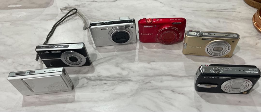 デジカメ　6個セット販売