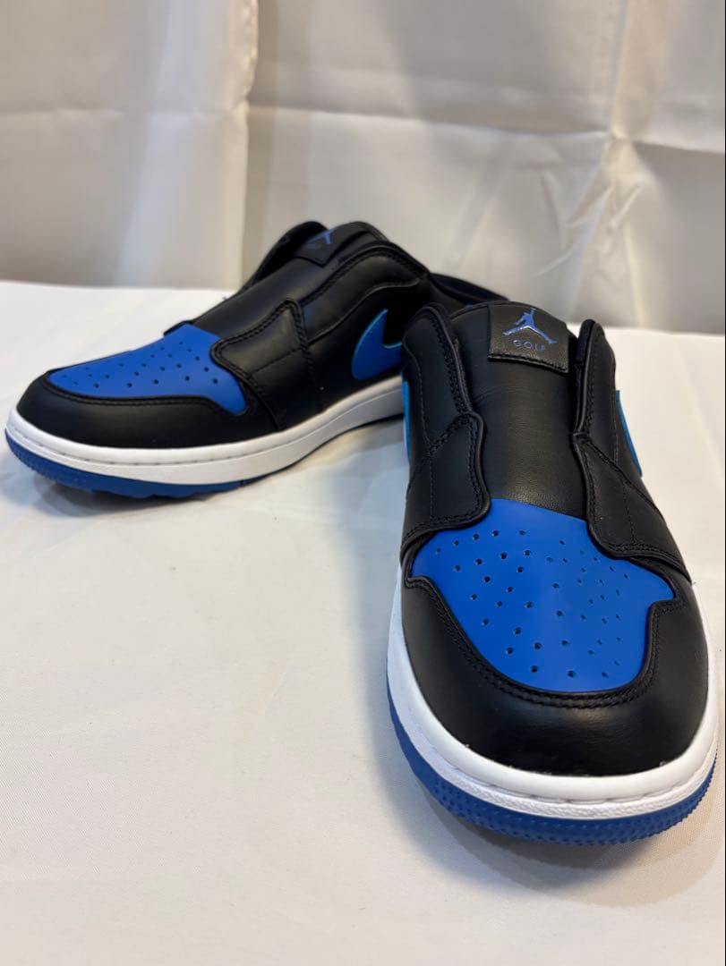 【美品】Jordan 1 Mule Golf　ブラック/ブルー　27.5cm