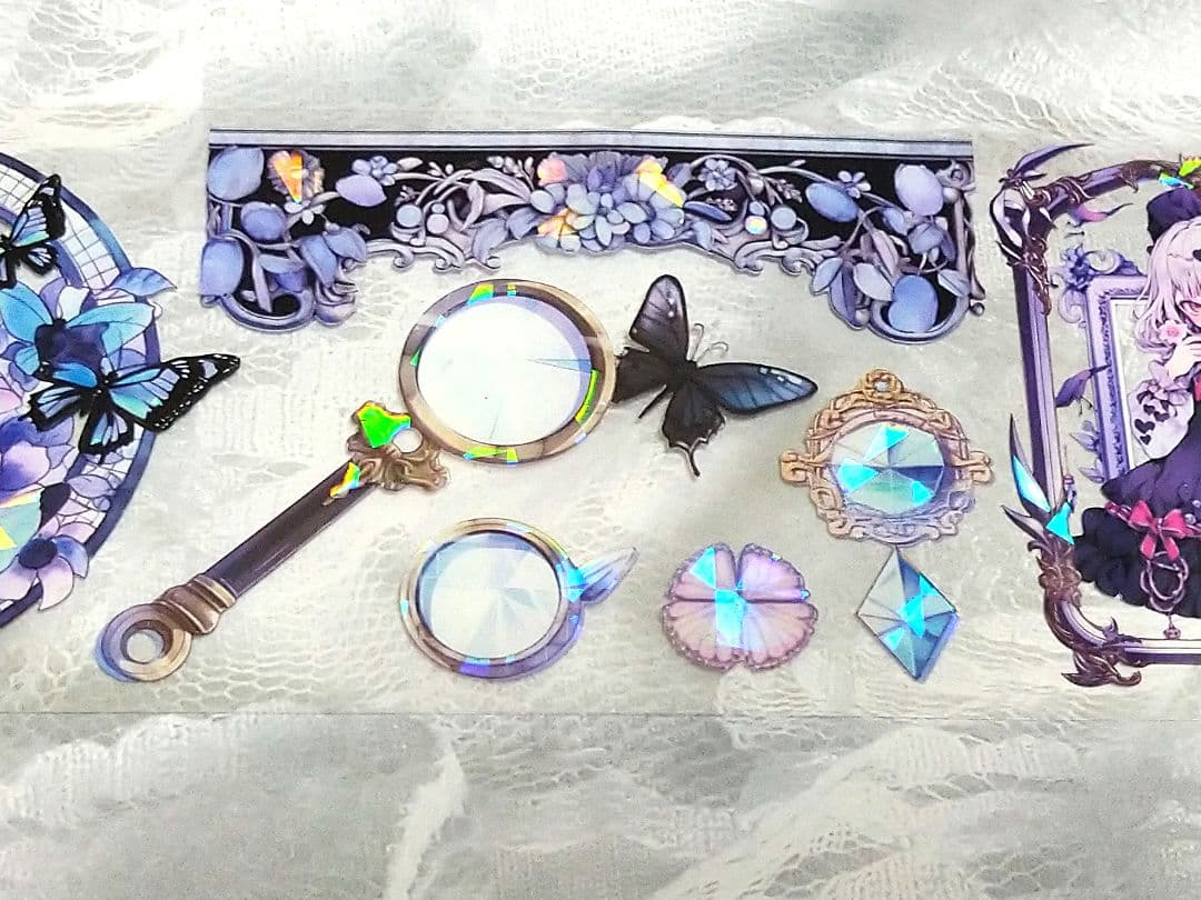 廃盤品✩J1055＃浣林牧歌(贝壳光)涧月传说切り売り海外人物女の子AIマステ