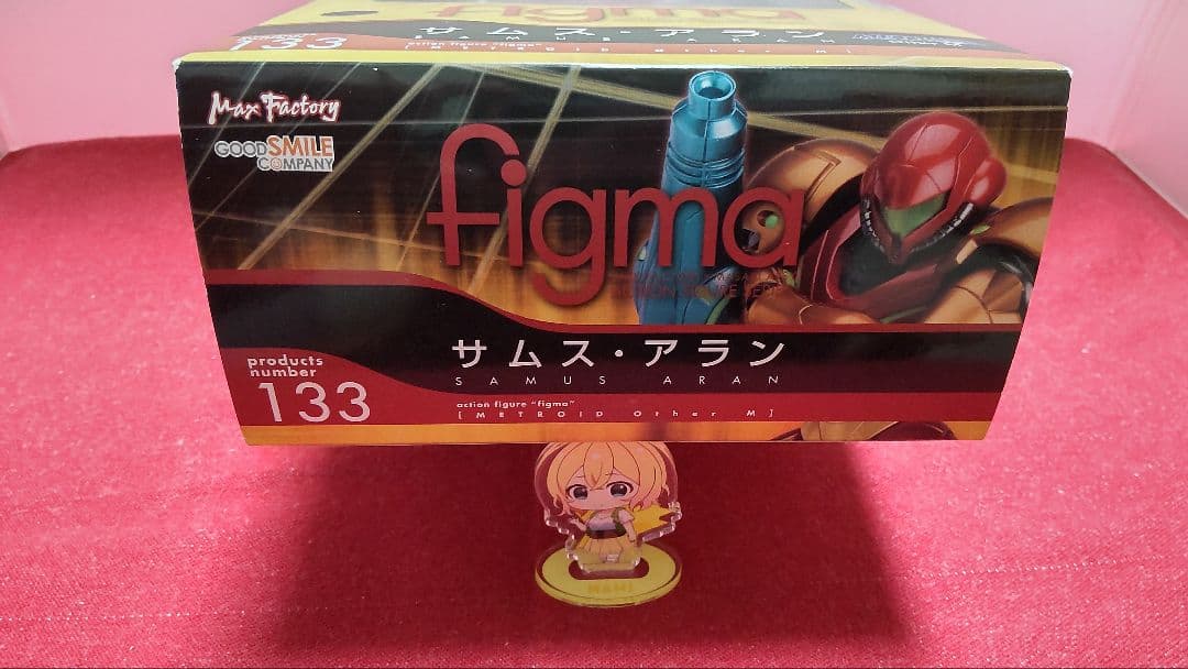 初版 メトロイド サムス・アラン figma 133 アザーエム フィギュア