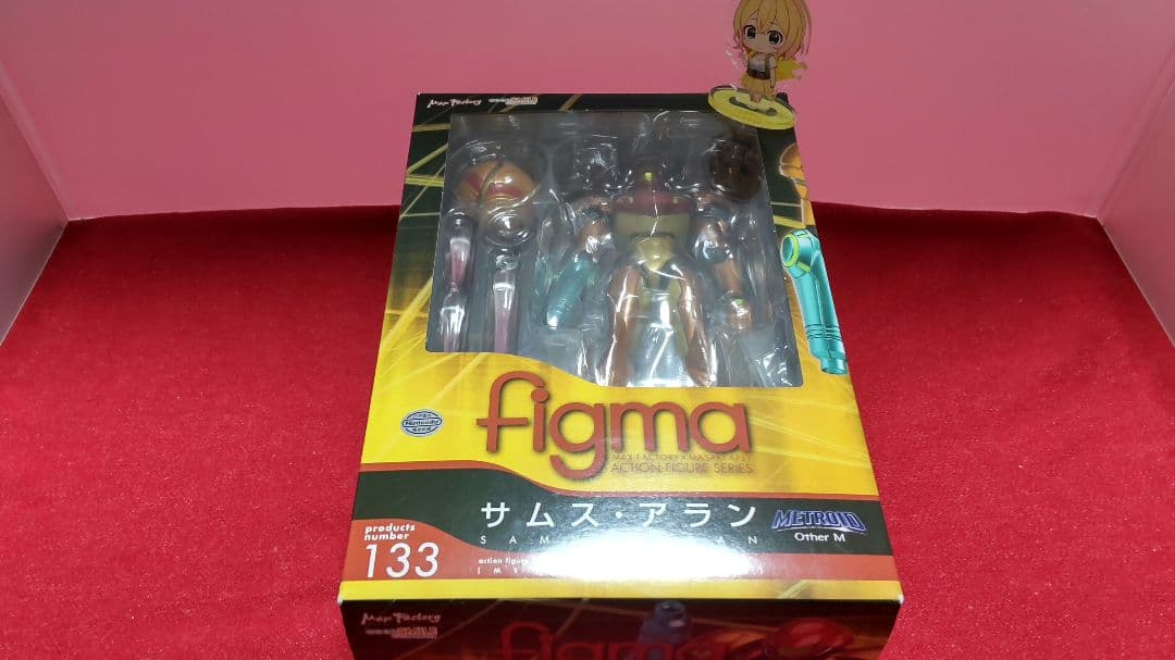 初版 メトロイド サムス・アラン figma 133 アザーエム フィギュア