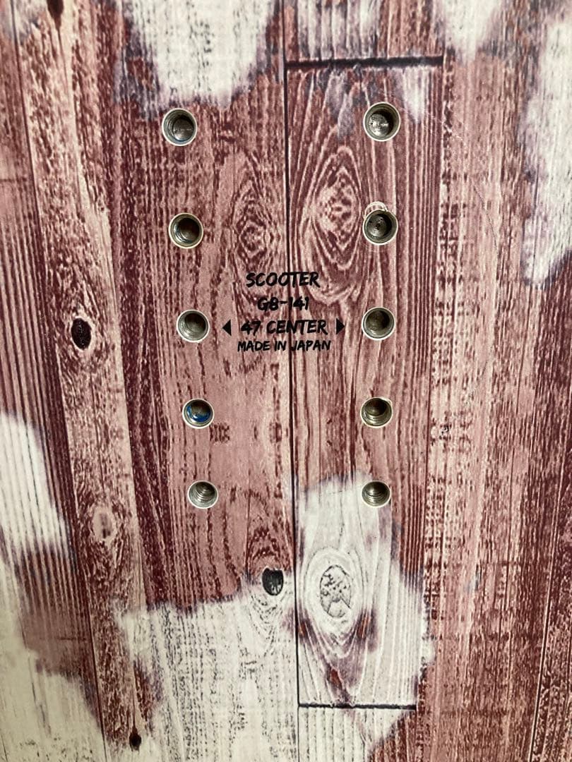 美品オガサカ　国産 SCOOTER G8 スノーボード 141㎝ビンディングM