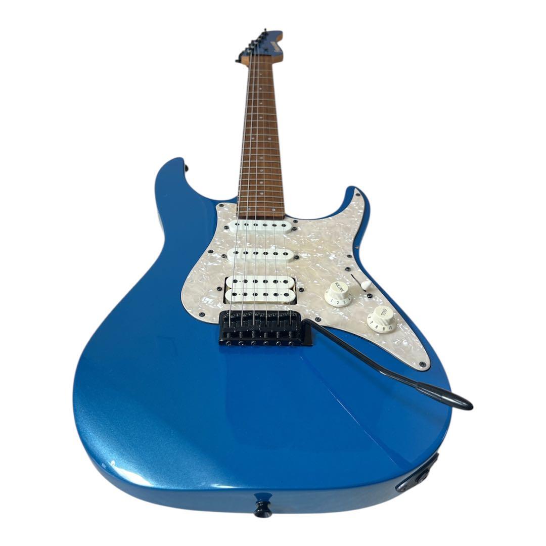 FERNANDES エレキギター SFR-512 水色 アーム付き