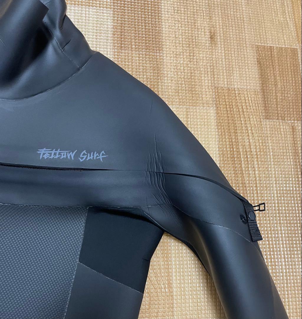 FELLOW メンズ セミドライ ロングチェストジップ フルスーツ　5×3mm